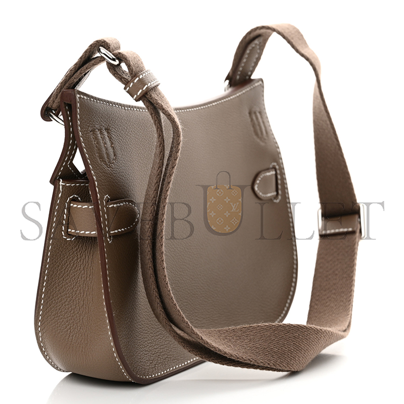 H**mes master evercolor mini jypsiere etoupe (23*17*5cm)